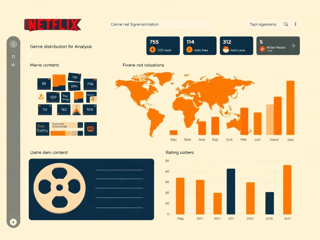 Netflix Content Analytics Dashboard